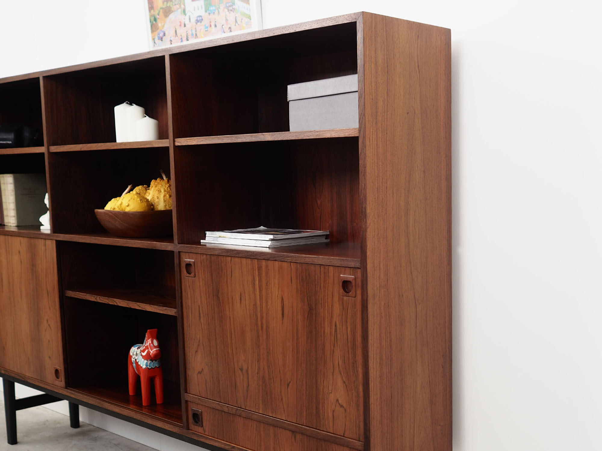 Rosewood bookcase, Danish design, 1960s, production: Denmark