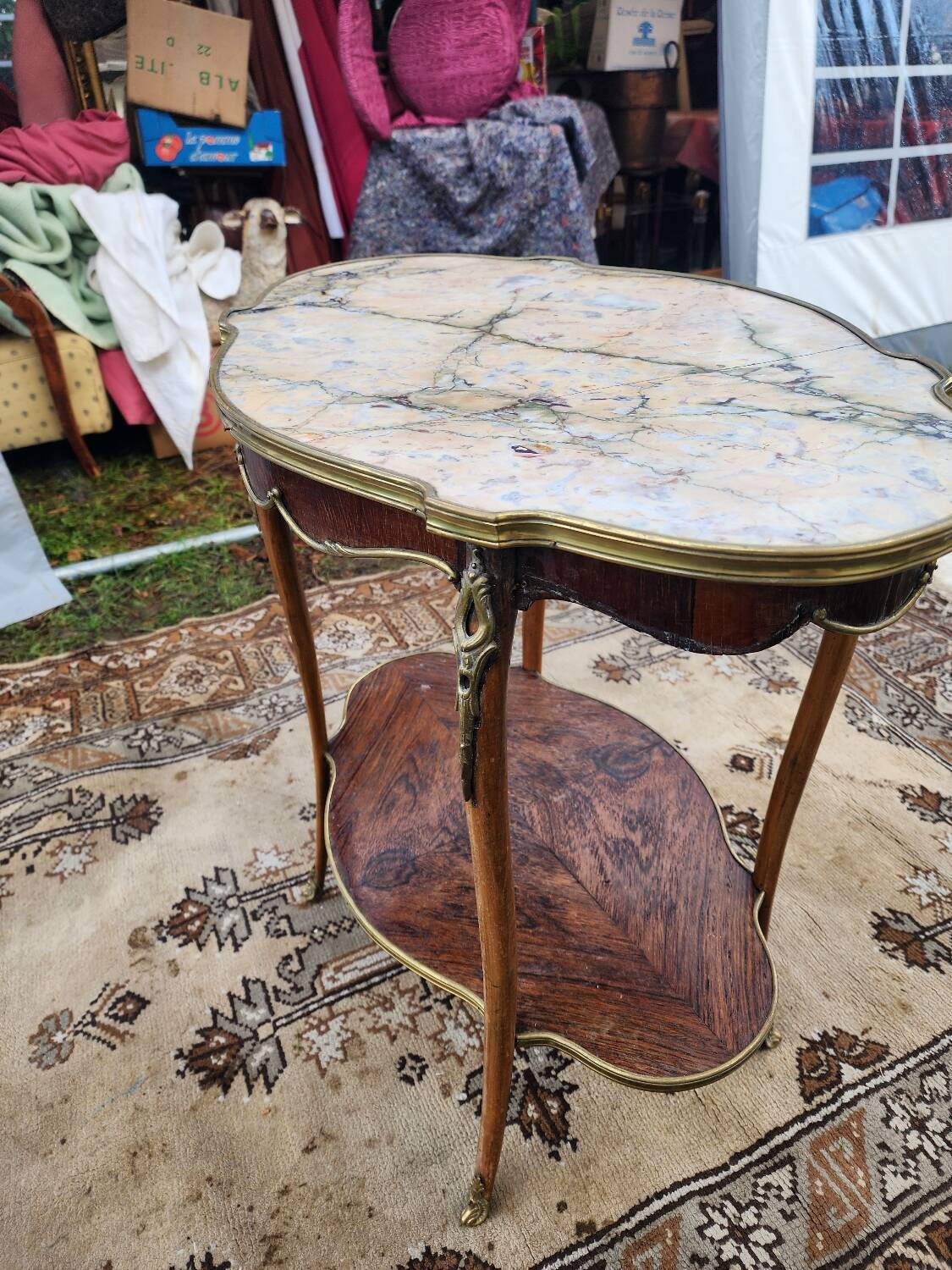 Guéridon style Louis XV