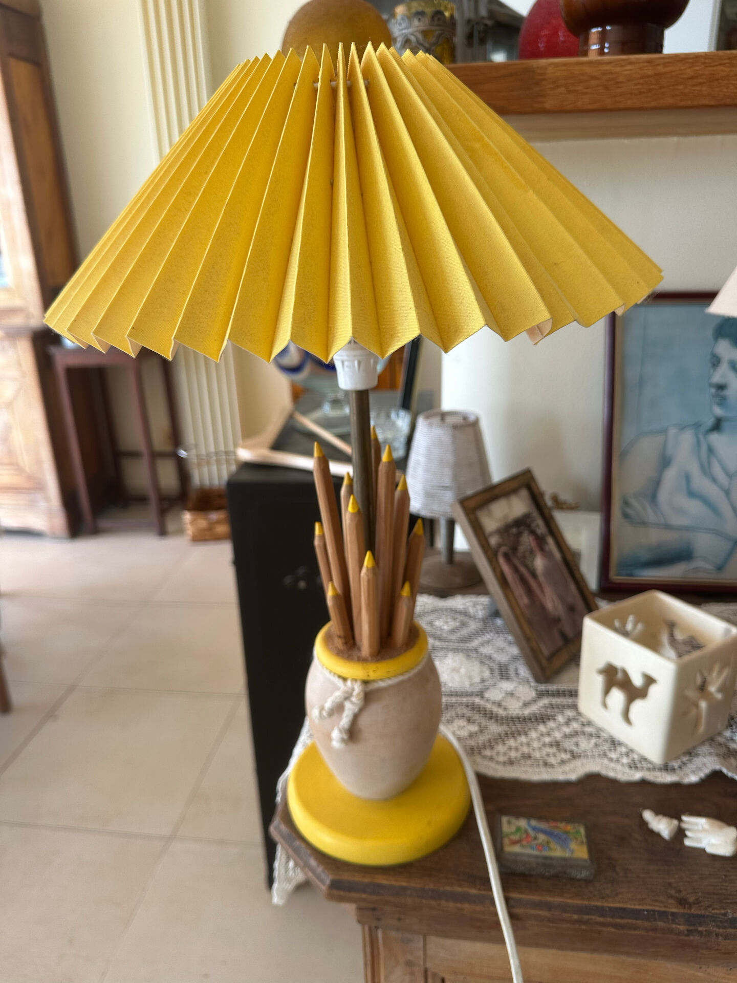 Lampe Touchons du bois made in France
