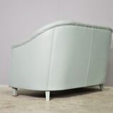 2 seater sofa in Valdichienti leather, 80s