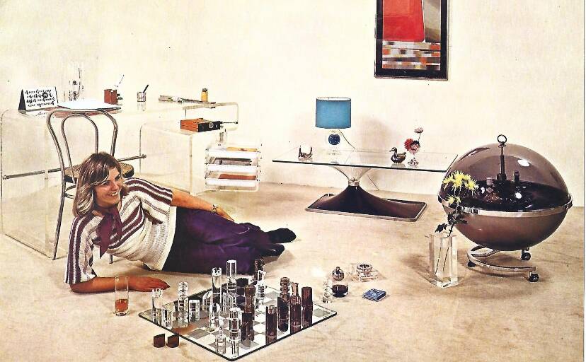 Table basse Michel Dumas, pour Dumas Créations, France 1970