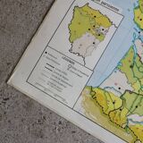 Old school map france ed. hatier armand colin