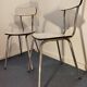 Paire de chaises formica