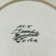 8 Dessert Plates Keraluc Quimper Renaissance 1960