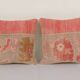 Pair ethnic pillow cover