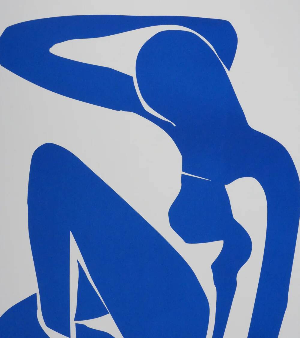 Henri Matisse: Blue Nude III, signed lithograph