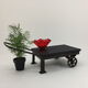 Industrial coffee table natural bog oak