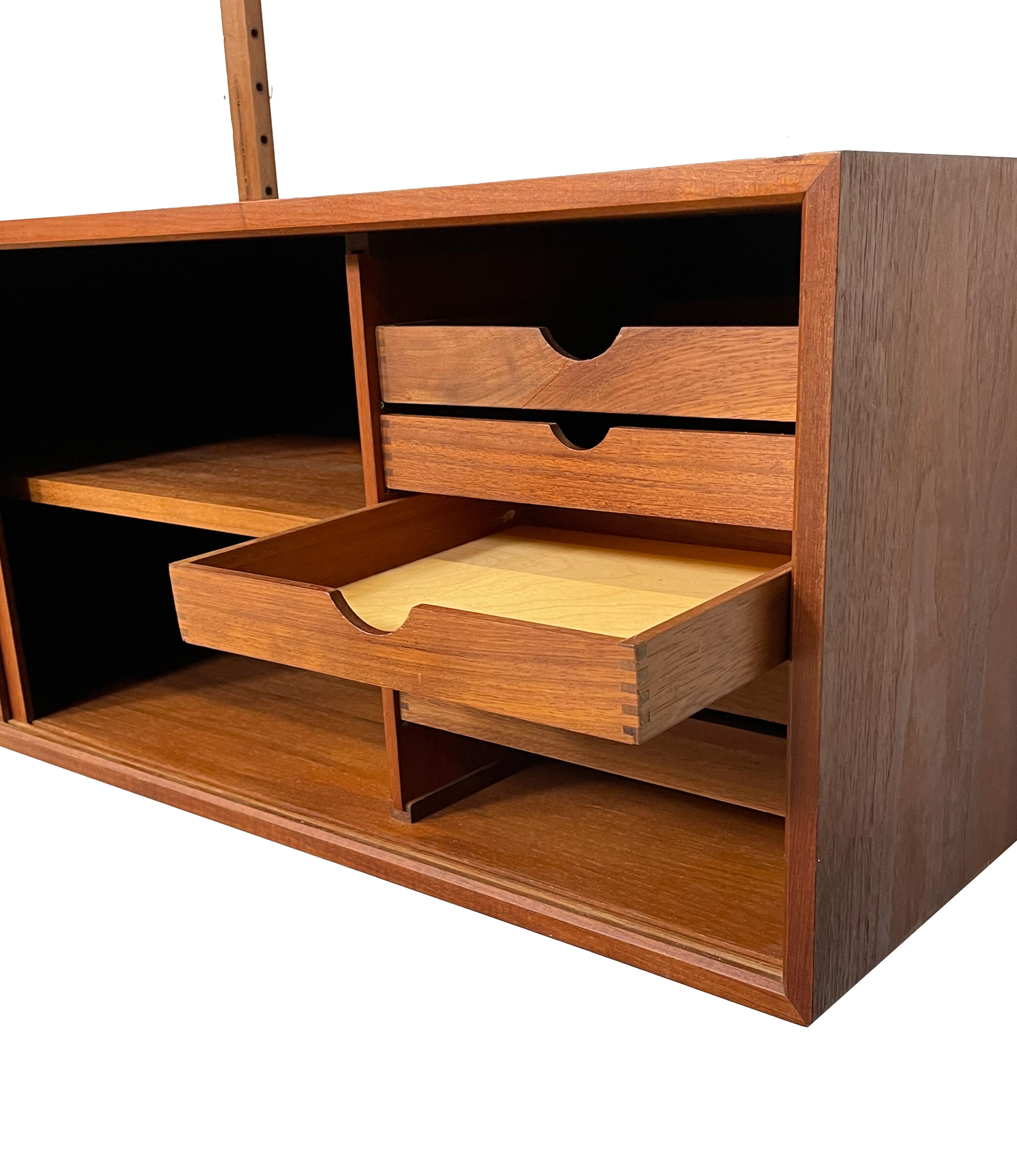 Vintage Poul Cadovius Royal System wall system wall unit