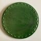Green glazed clay trifle 1950 Aegitna Vallauris