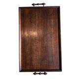 Old wooden tray