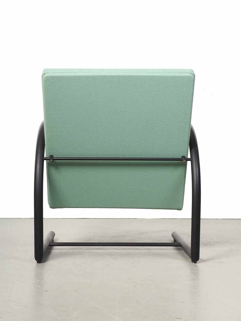 New upholstered Lounge chair – Mazairac & Boonzaaijer – 80s