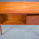 Mid-century teak desk by Gunnar Nielsen for Tibergaard, Denmark 1960s