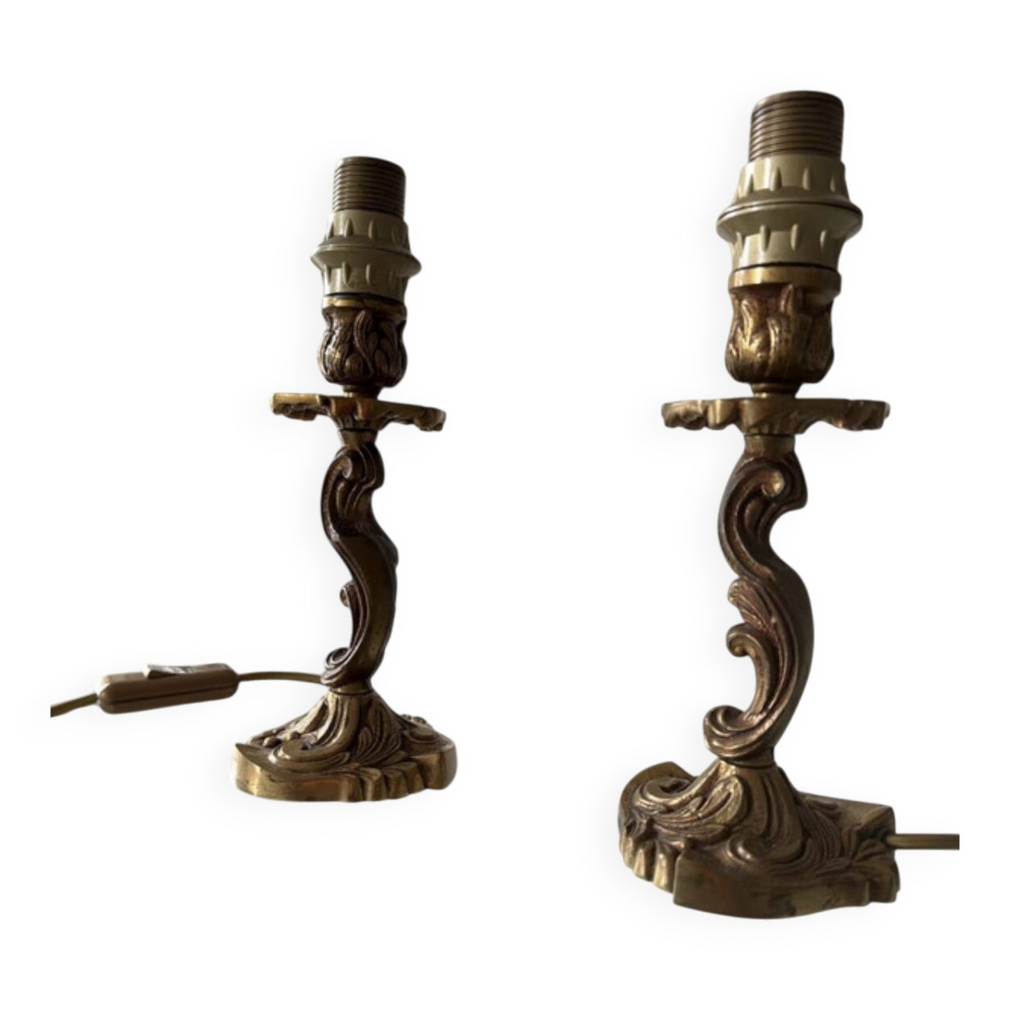 Bronze: Lamp bases