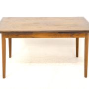 Table de salle à manger "portefeuille" en palissandre, Danemark, 1960