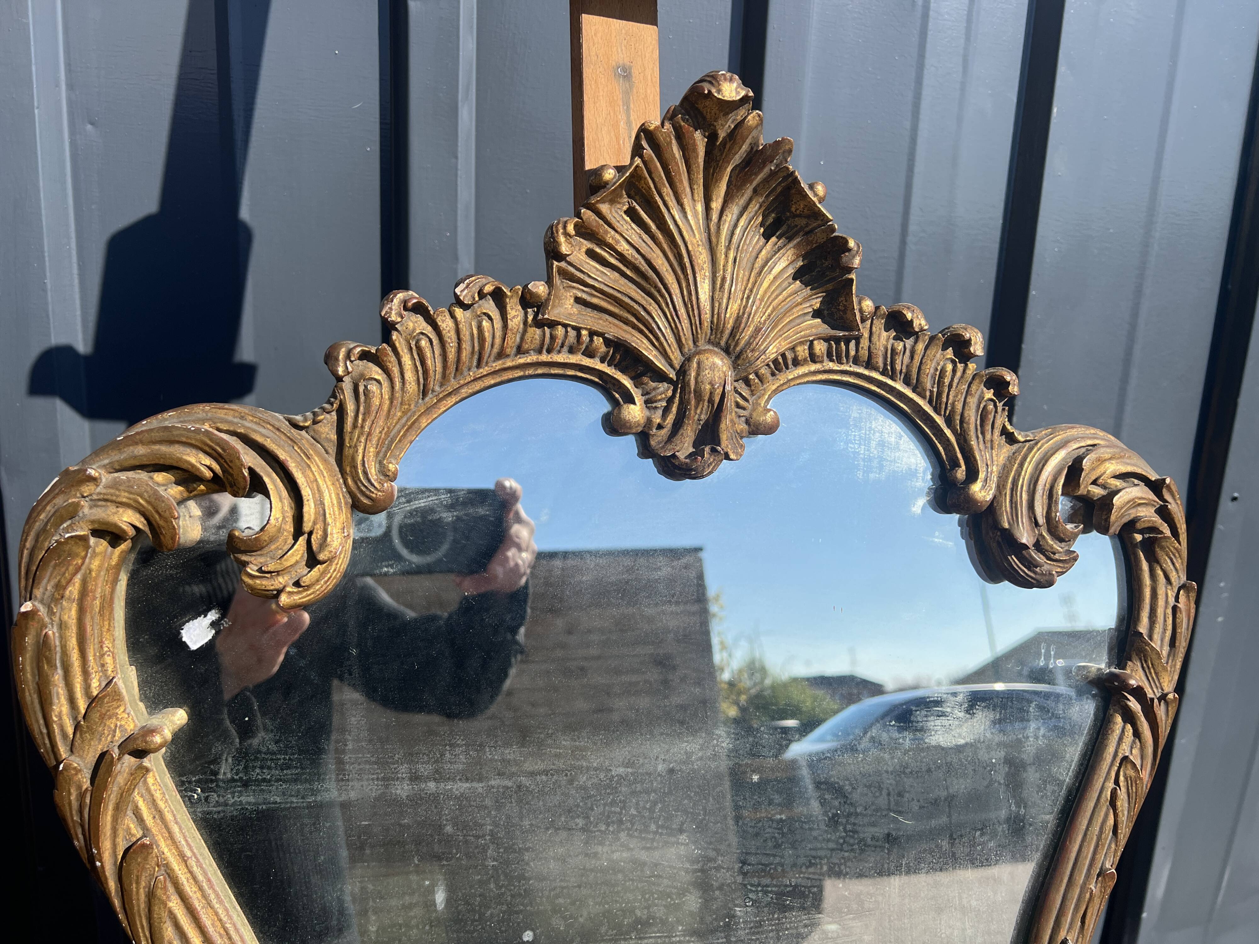 Louis XV style mirror