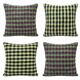 Set of 4 vintage kilim cushion covers 41x41 cm