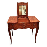 Louis XV style dressing table in marquetry