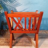 Porte revue bois 1950s