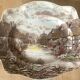Large English ceramic dish