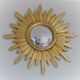 Miroir de sorcière soleil vintage 53 cm