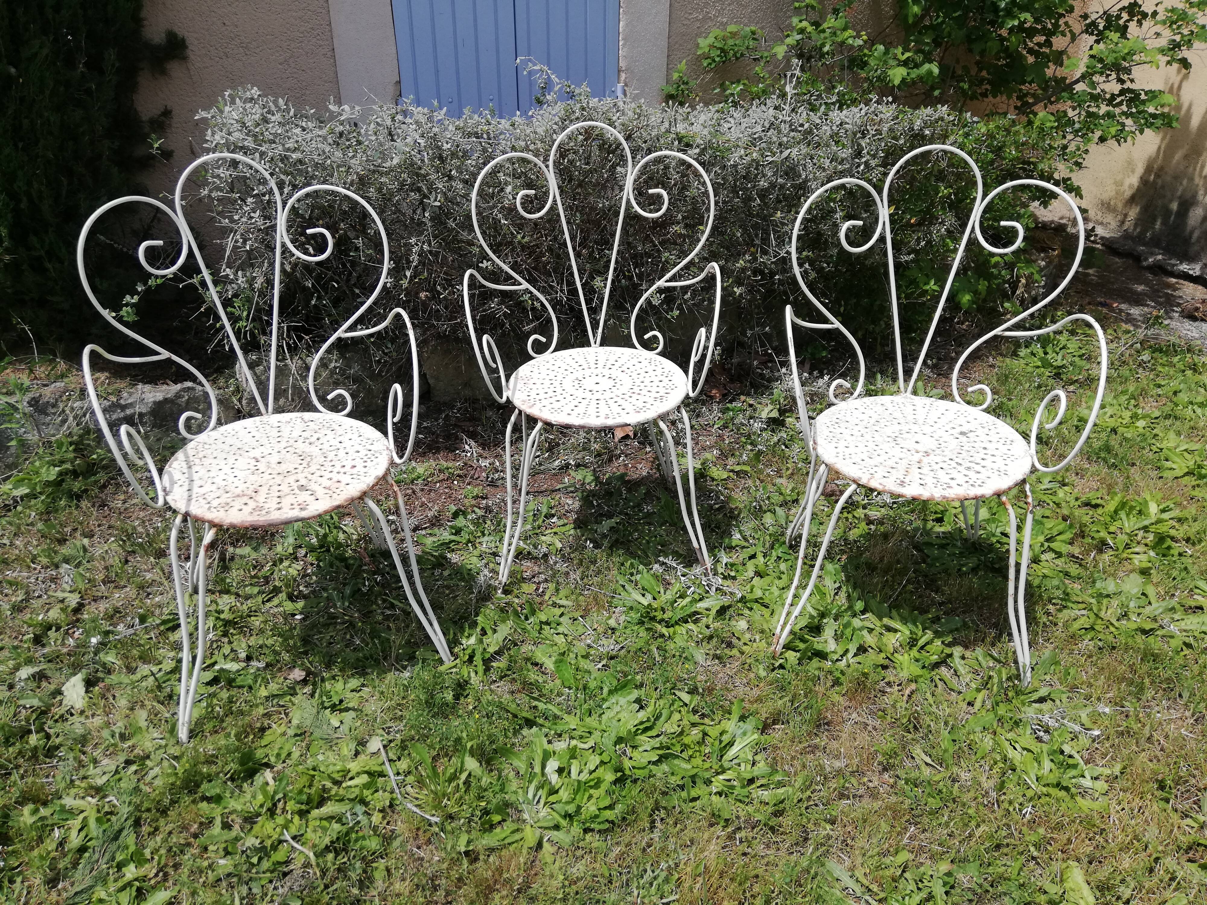 Chaises de jardin