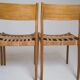 Set of 6 GESSEF chairs published by Consorzio Sedie Friuli, Italy, 1970s.