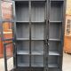 Patinated museum display case