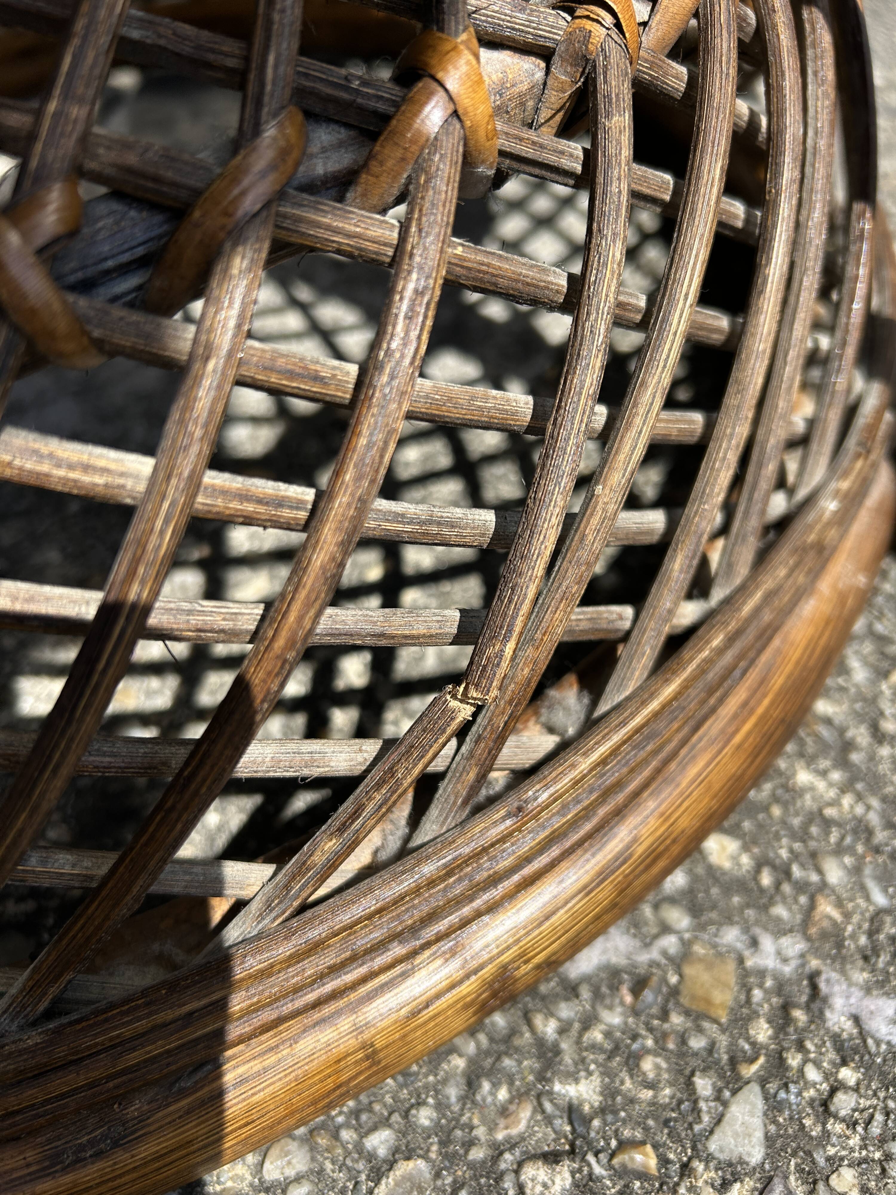 Emmanuelle armchair in rattan