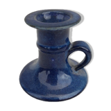 Blue candle holder