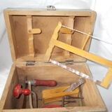 Jouet ancien caisse menuisier