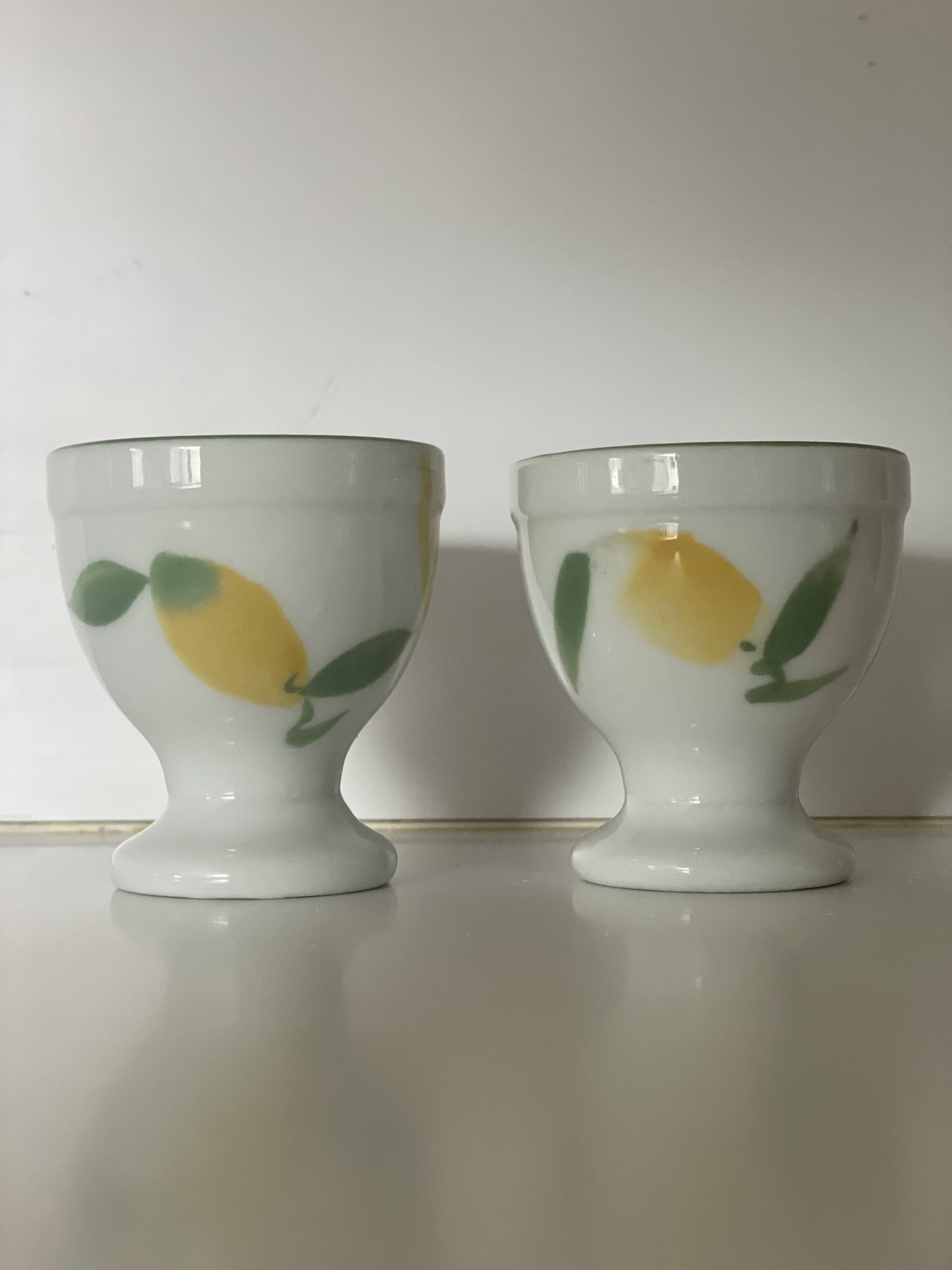 2 LBP lemon egg cups