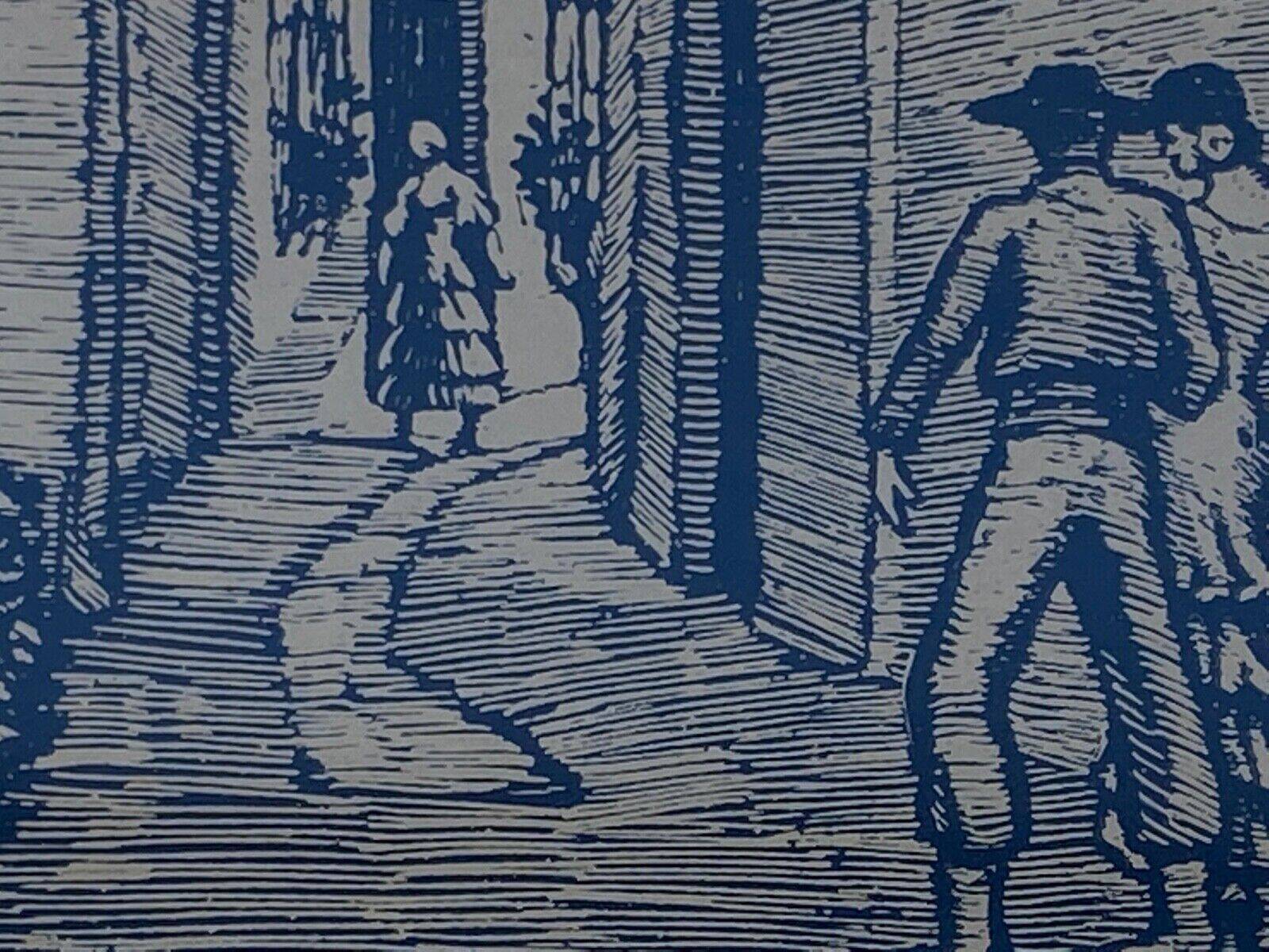 Lithographie Espagne Andalucia signature à identifier début XXe