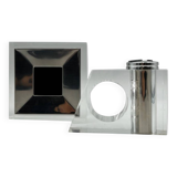 Vintage Guzzini ashtray and lighter – Design Fabio Manlio Ciocca – 70s