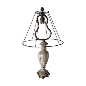 Lampe 1920 en porcelaine