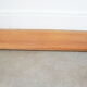 Vintage floating shelf teak brass brackets scandinavian