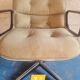 Set of 4 Charles Pollock style armchairs for Knoll