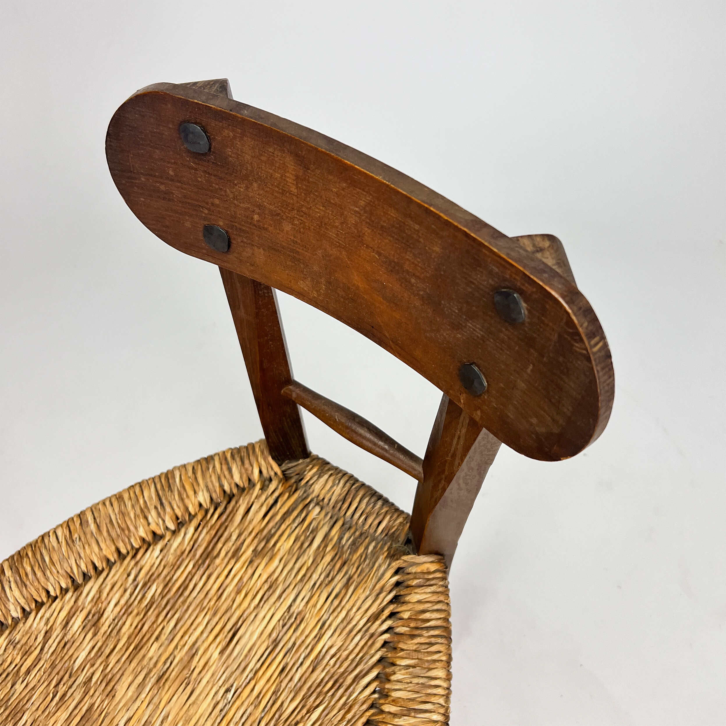 Dutch rustic side chair, 1900s