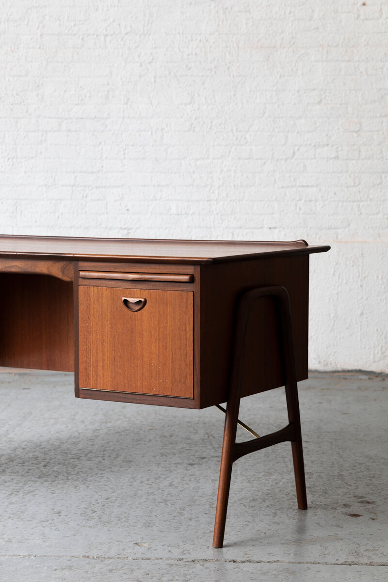 Bureau de Louis Van Teeffelen pour Wébé design hollandais, années 1950
