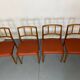 Chaises de salle à manger danoises en teck et cuir du milieu du siècle par Johannes Andersen pour Uldum Møbelfabrik, années 1950, lot de 4