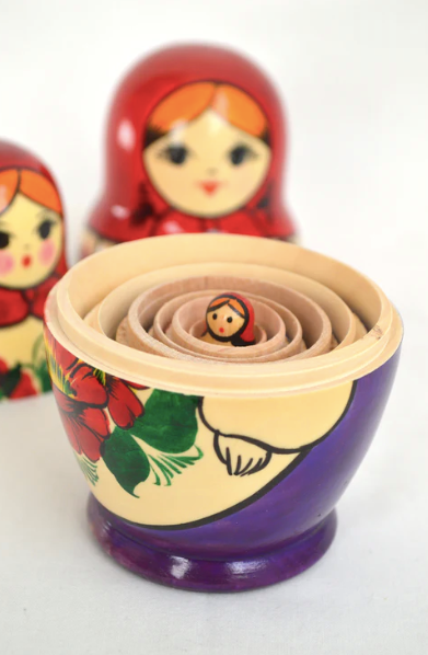 Matryoshkas Russian dolls