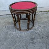 Rattan pouf