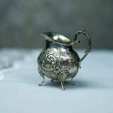 Vintage Silver Vessels, 1950s, Set of 3