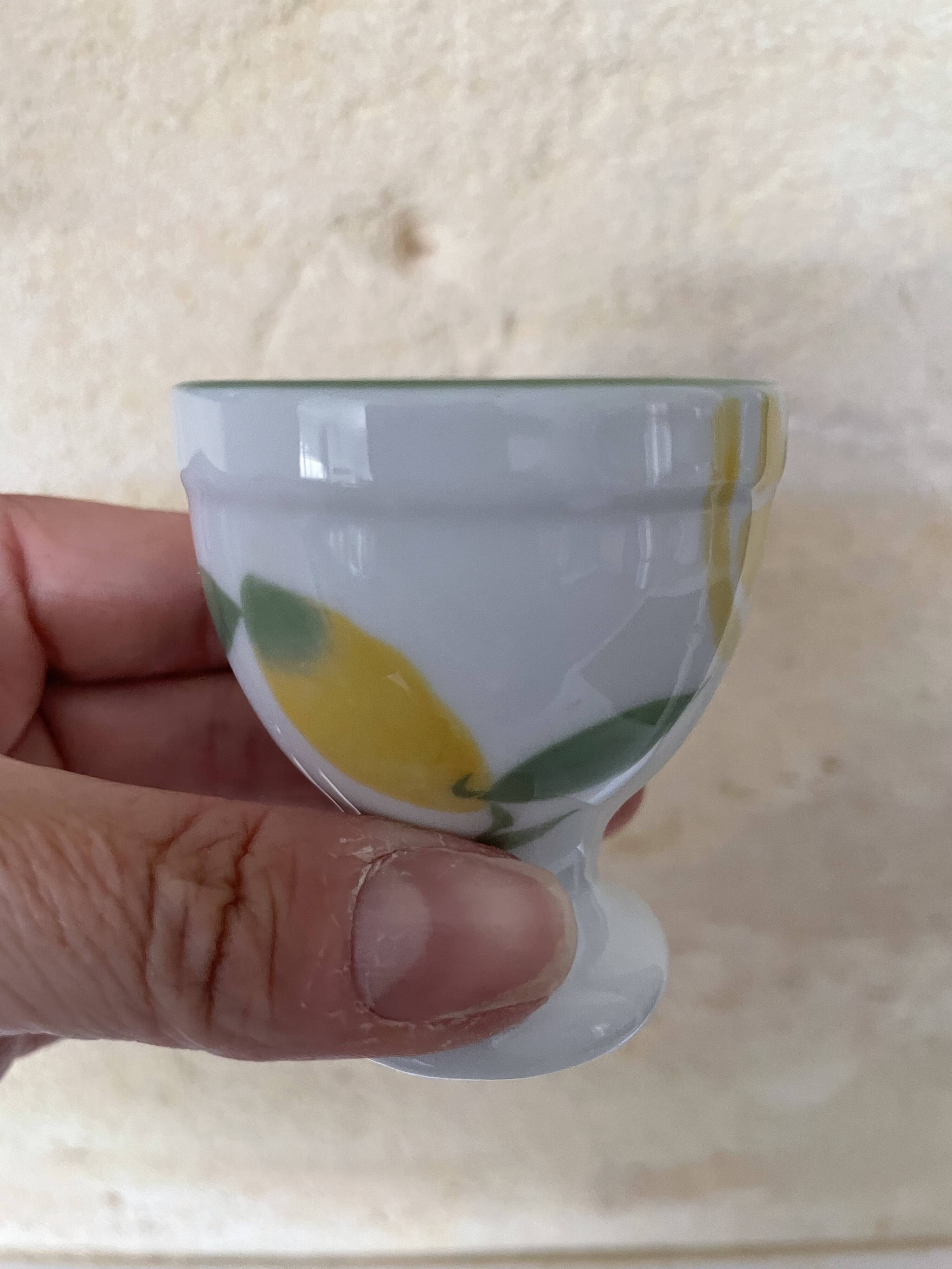 2 LBP lemon egg cups