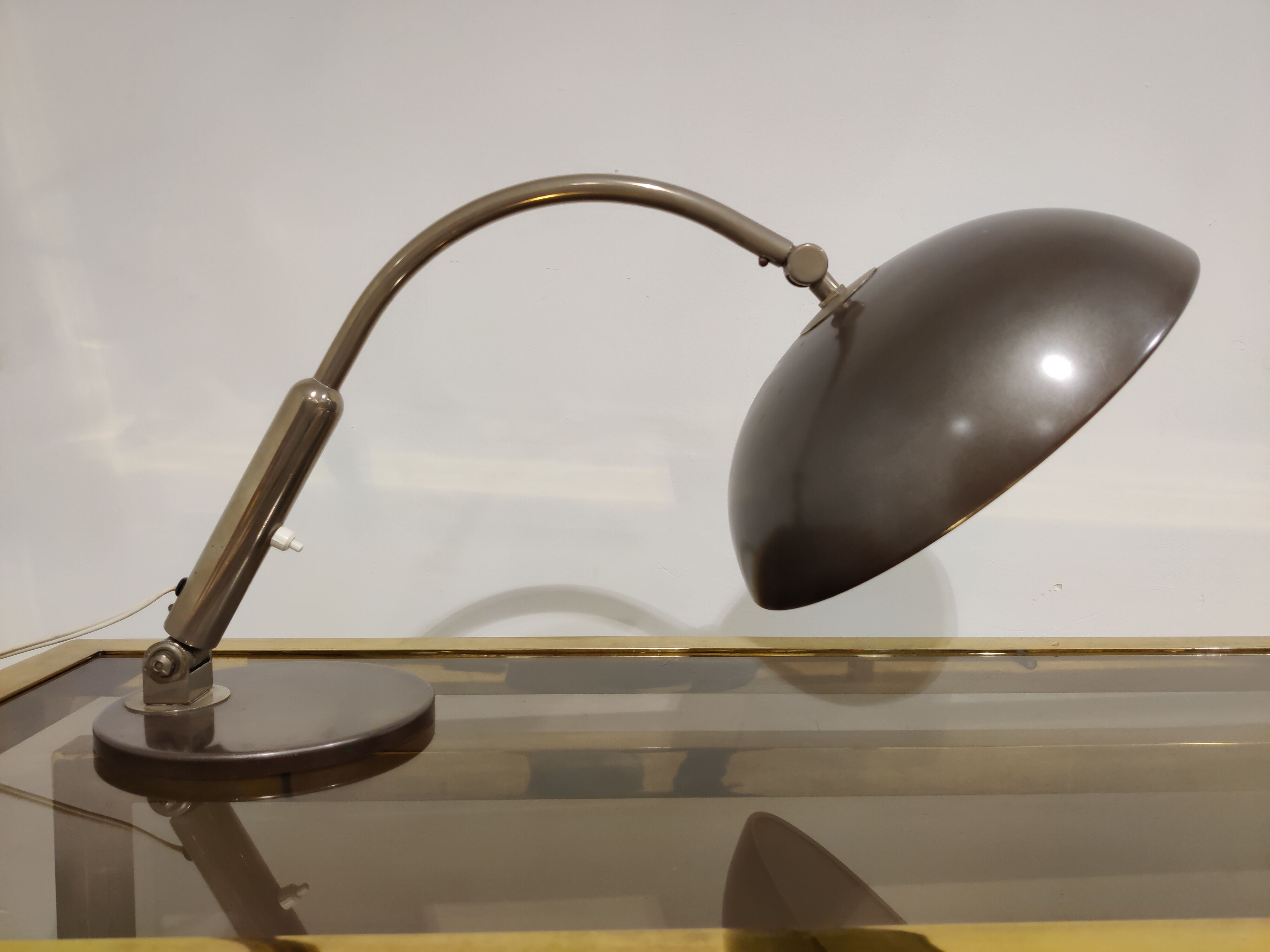 Vintage articulated desk lamp 1960s