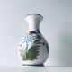 Vase Italien décor floral