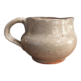 Pyrite stoneware pitcher circa 1960