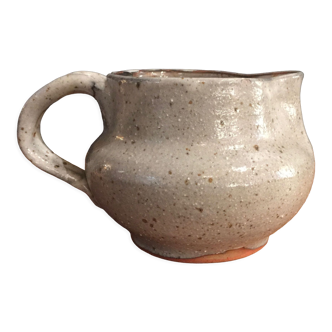 Pyrite stoneware pitcher circa 1960