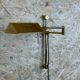 60s 70s wall lamp articulated brass Relco Made in Italy Design