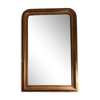 Grand miroir doré ancien Louis Philippe
