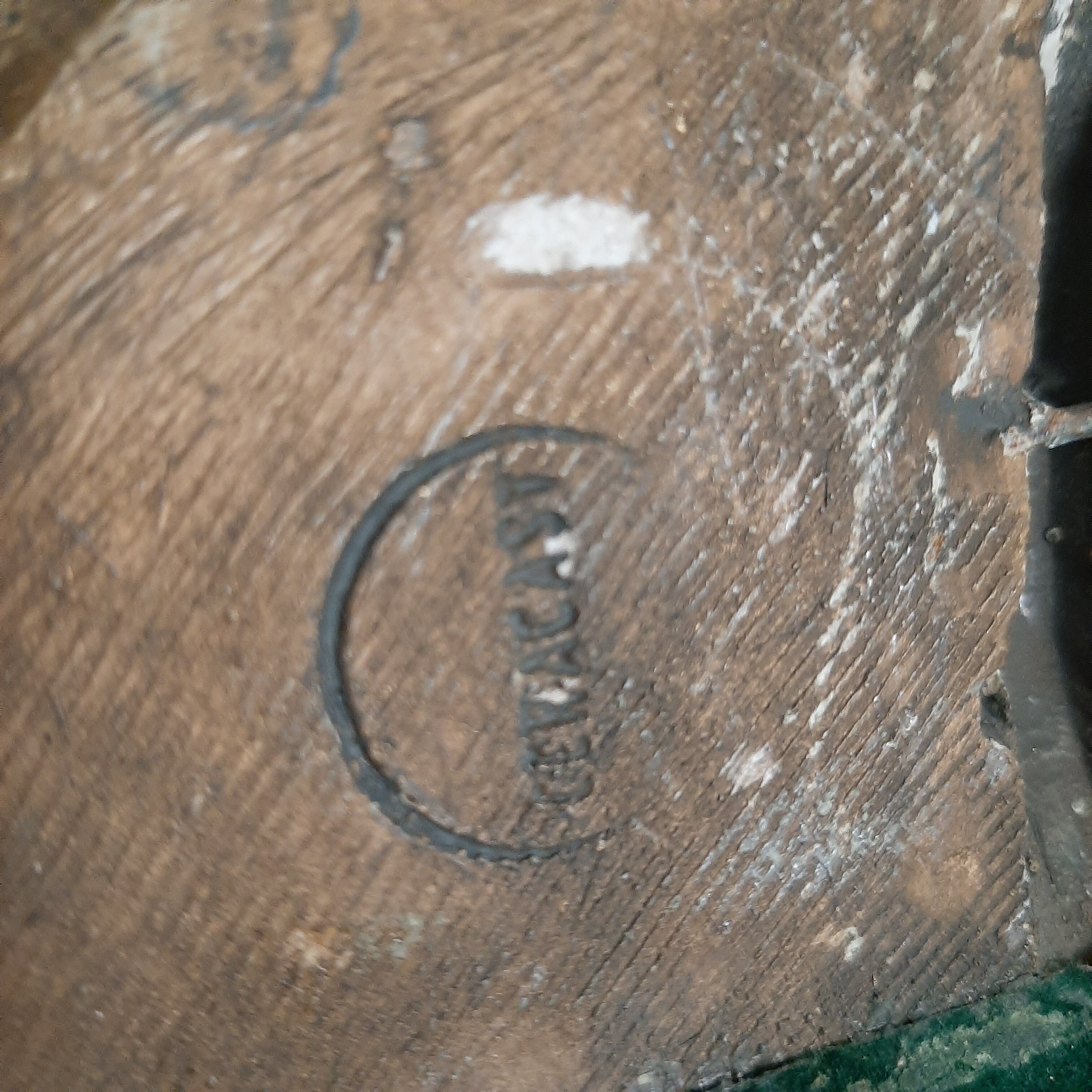 Baroque mirror at the end of 19th